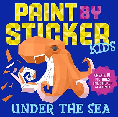Paint By Sticker Kids: Under The Sea - Édition anglaise