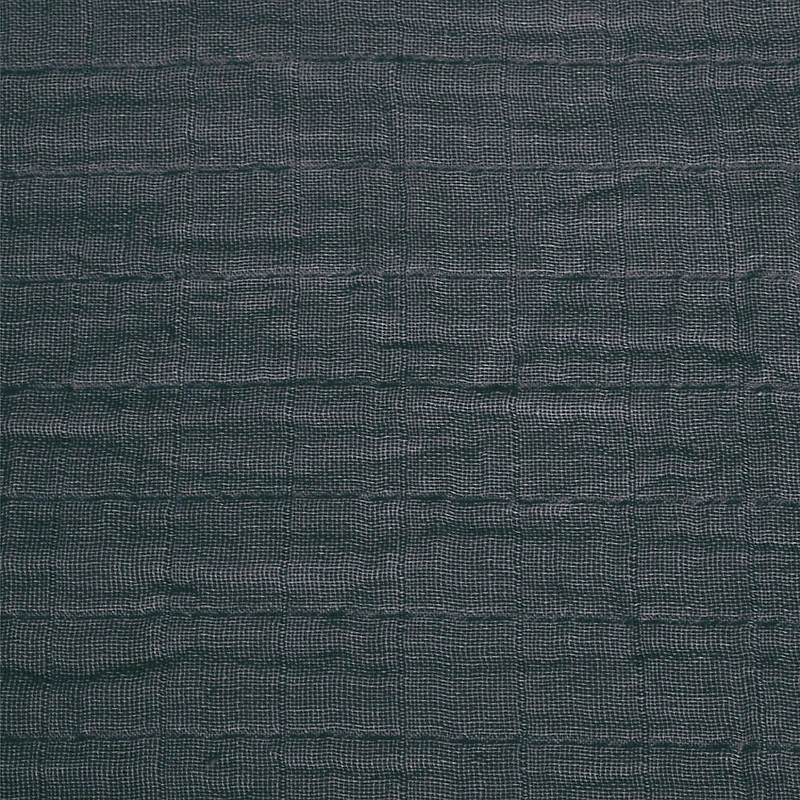 Perlimpinpin-Drap contour en mousseline-Charcoal