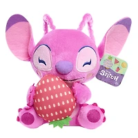 Disney Stitch Small Plush Angel with Strawberry