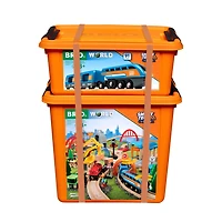 BRIO World - 33977 Ensemble de Tunnel d'Action Smart Tech Deluxe - Édition anglaise