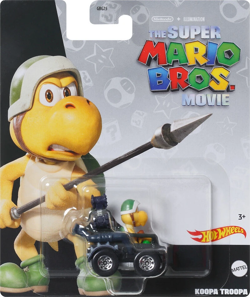 Hot Wheels Mario Kart Collection de répliques de véhicules, 1:64