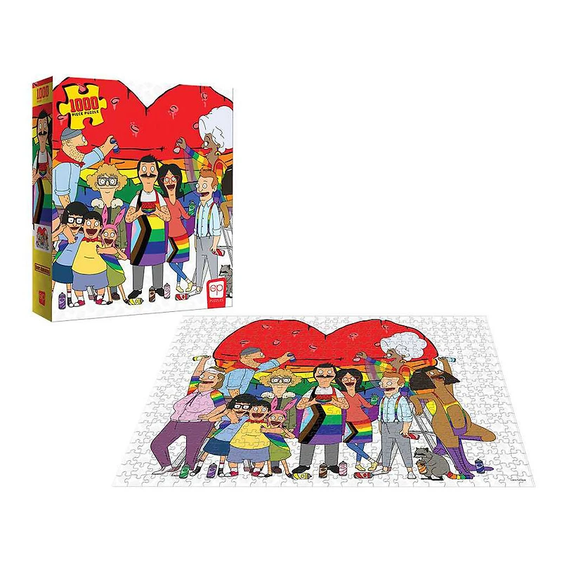 Bob's Burgers "Pride" 1000 Piece Puzzle - English Edition
