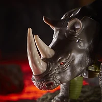 Transformers Generations War for Cybertron : Kingdom, WFC-K27 Rhinox de 17,5 cm, classe Voyageur