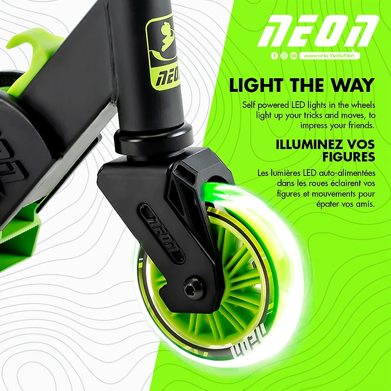 Yvolution Neon Vector 2-wheel scooter - Green