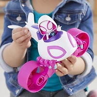 Marvel Spidey and His Amazing Friends Change 'N Go Ghost-Copter And Ghost-Spider