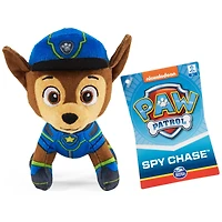 PAW Patrol, Mini-peluche Chase de 12,7 cm, pour les enfants à partir de 3 ans