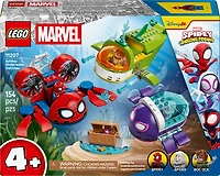 LEGO Marvel Spidey et ses amis extraordinaires Spidey : Les Véhicules Sous-Marins, Jouet de Construction de Superhéros 11207