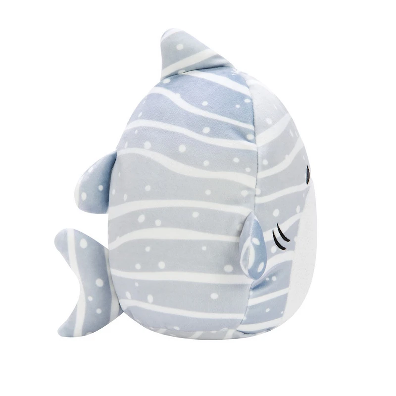 Squishmallow 12" - Sachie le Requin-Baleine Gris Rayé