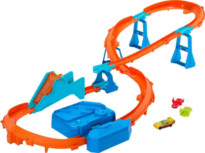 Hot Wheels-Sauts en Rafale-Coffret de construction de circuit