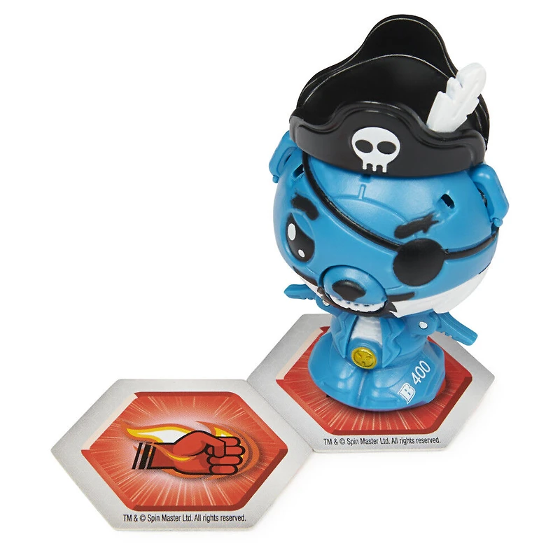 Bakugan, Coffret Pirate Cubbo, Figurines articulées transformables Geogan Rising à collectionner