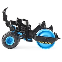 Monster Jam, Monster truck Rolland Dirt Squad Steamroller officiel avec pièces mobiles