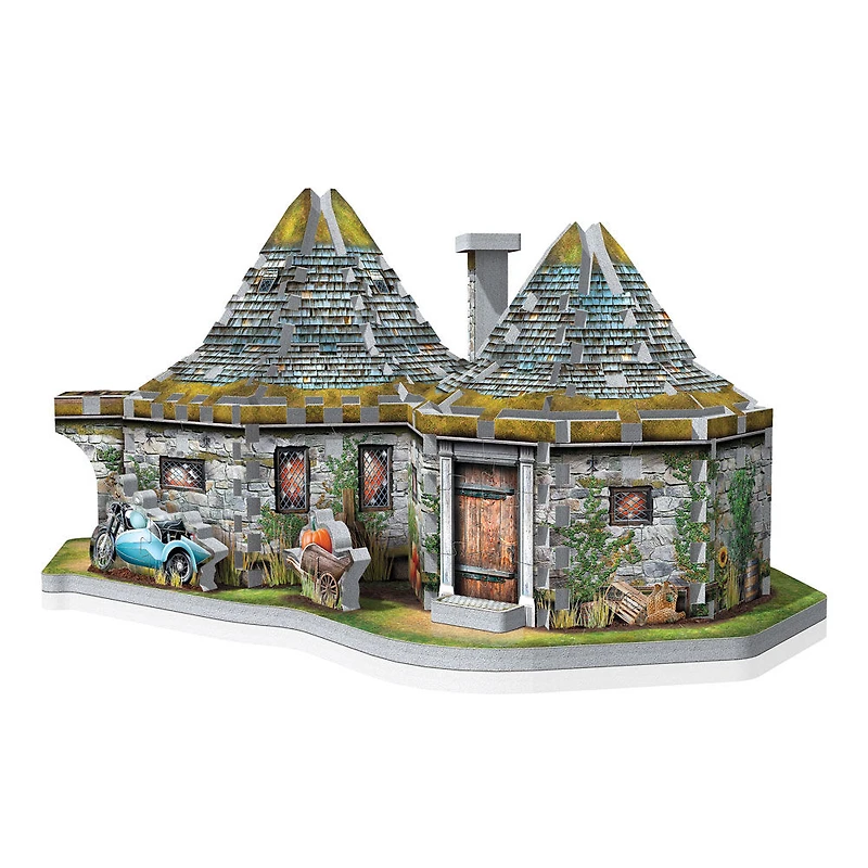 Harry Potter - WREBBIT 3D Jigsaw Puzzle - Hagrid's Hut  - 270 Pieces