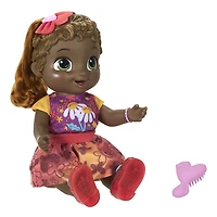 Baby Alive Baby Grows Up (Sweet) - Sweet Blossom or Lovely Rosie, Growing and Talking Baby Doll