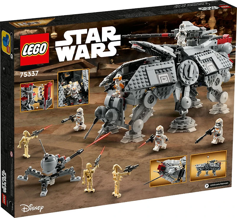 LEGO Star Wars AT-TE Walker 75337 Building Kit (1,082 Pieces)