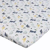 Ensemble De Draps à Petit Berceau BF PQT De 2 -Dinosaure