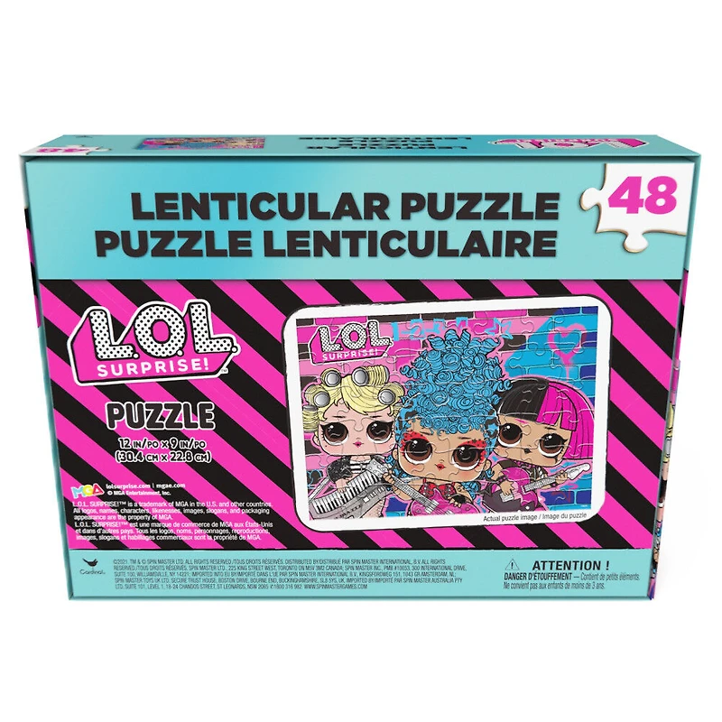 L.O.L. Surprise! Lenticular (3-D) Puzzle