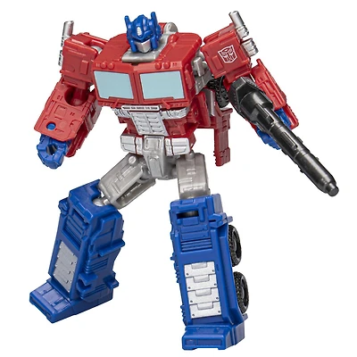 Transformers Generations Legacy Evolution, figurine Optimus Prime classe Origine de 8,5 cm