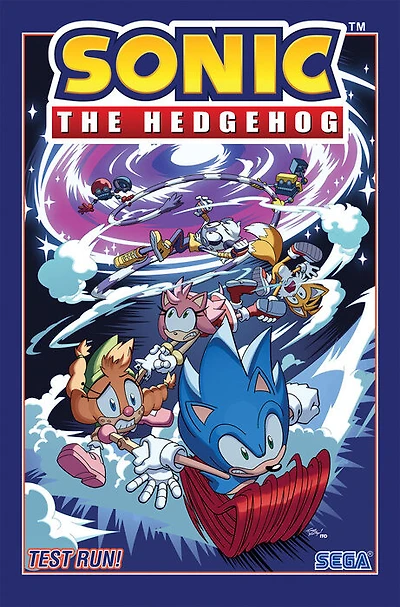 Sonic the Hedgehog, Vol. 10: Test Run! - Édition anglaise