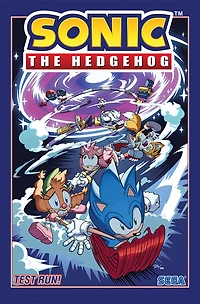 Sonic the Hedgehog, Vol. 10: Test Run! - Édition anglaise
