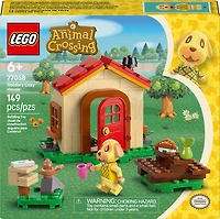 LEGO Animal Crossing La Maison Douillette de Mirza, Ensemble de Jeu de Construction, Petit Cadeau avec une Figurine 77058