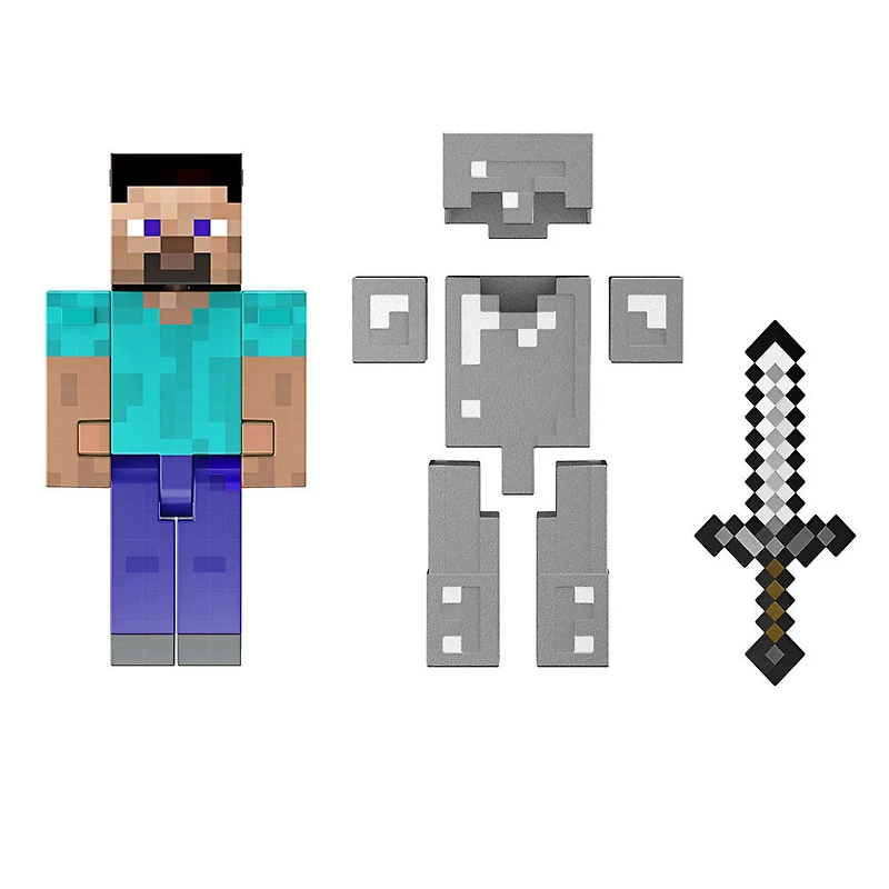 Minecraft-Diamond Level-Steve-Figurine