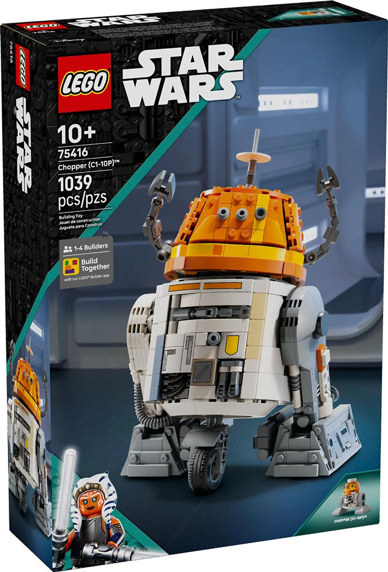 LEGO Star Wars: Ahsoka Chopper (C1-10P) Astromech Droid - Building Toy For Kids 10+ - 75416