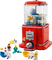 LEGO Ideas La Machine Distributrice de Figurines, Décoration de Style Rétro, Ensemble de Construction pour Adultes 21358
