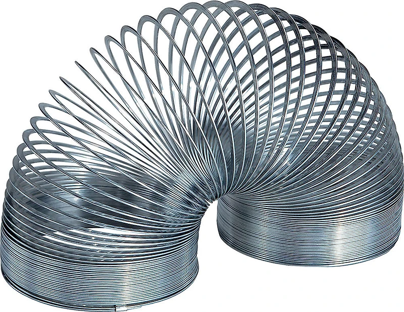 Slinky géant en métal