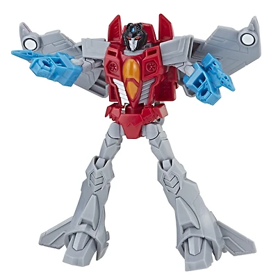 Transformers Cyberverse - Starscream de classe guerrier.