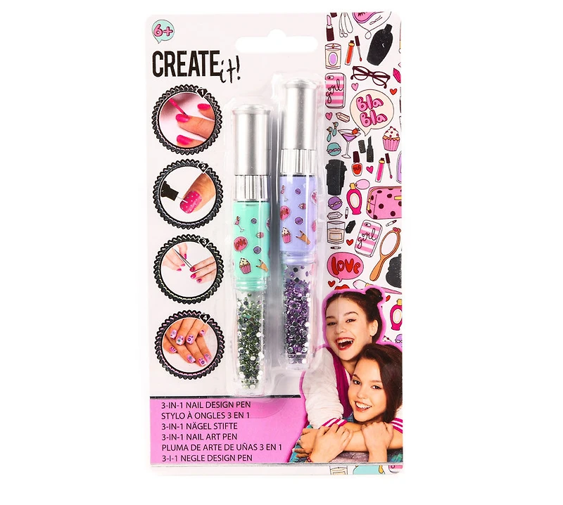 CREATE IT! Vernis A Ongle Crayon 3 En 1
