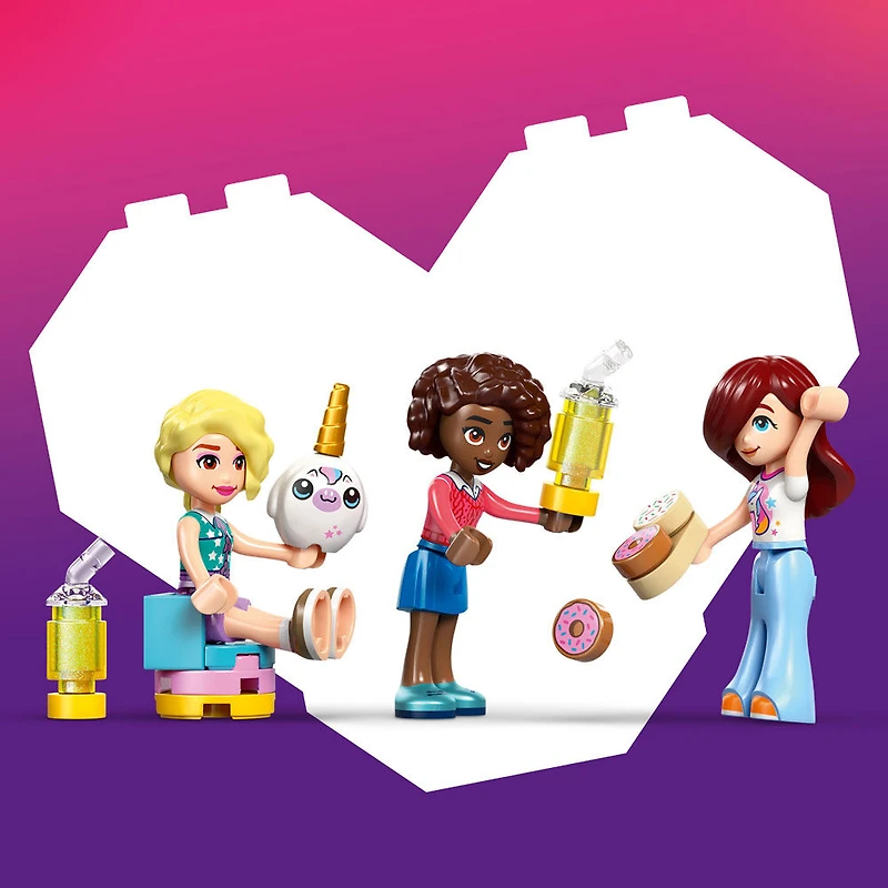 LEGO Friends Le Café Licorne de Rêve - Ensemble de construction - Jouet de Simulation sur le Thème des Licornes, avec 3 minipoupées - 42684