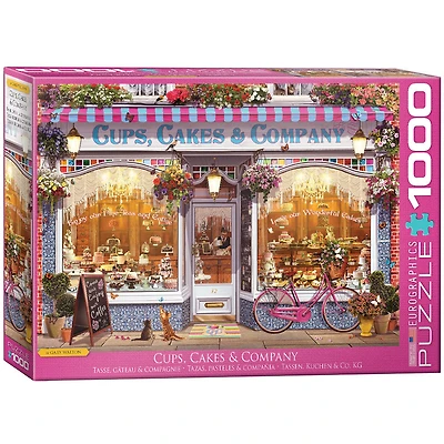 Tasses, Gâteaux Et Compagnie Puzzle 1000 Pc
