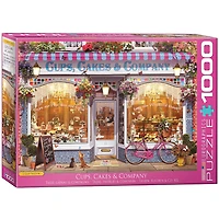 Tasses, Gâteaux Et Compagnie Puzzle 1000 Pc