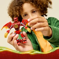 LEGO NINJAGO Ensemble de Combat : Rrobot Dragon de Kai, Jouet Robot, Ensemble de Jeu avec 3 Figurines 71851