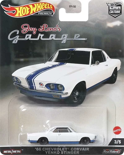 Hot Wheels Car Culture Circuit Legends 66 Chevrolet Corvair Yenko Stinger Vehicle