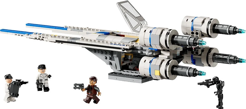 LEGO Star Wars : Andor Le chasseur U-Wing rebelle, Modèle à construire, Jouet de construction de véhicule 75399