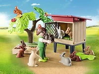 Playmobil - Enfant avec enclos et lapins