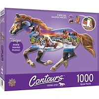 Contours - Sedona Spirit - 1000 Piece Shaped Jigsaw Puzzle