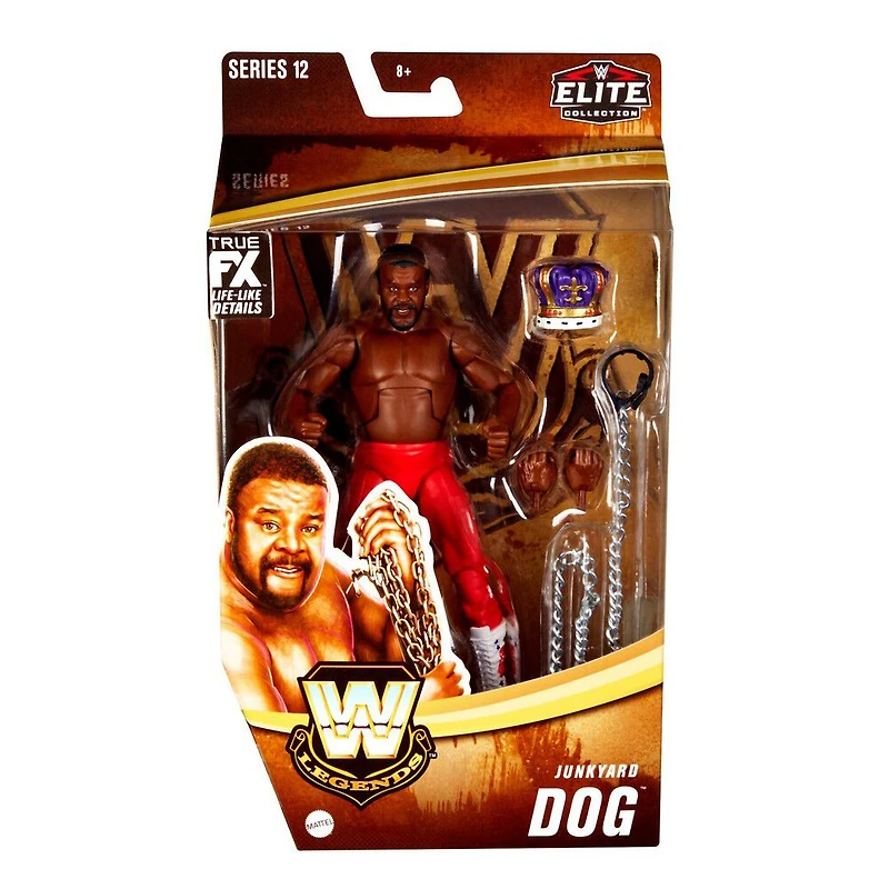WWE  Junkyard Dog Legends Action Figure - English Edition - R Exclusive