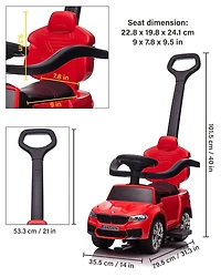 Voltz Toys BMW M5 4-en-1 voiture à pédales