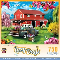 Casse-Tête 750 Pièces Lazy Days - "A Farm's Alive"