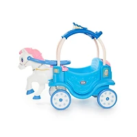 The Little Tikes Princess Horse & Carriage - Frosty Blue