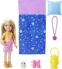 ​Barbie It Takes Two Camping Playset with Chelsea Doll (6 in, Blonde), Pet Owl