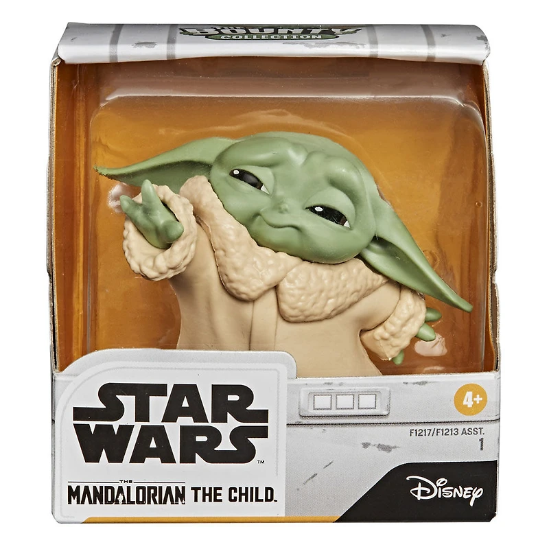 Star Wars The Bounty Collection The Child Collectible Toy 2.2-Inch The Mandalorian "Baby Yoda" Force Moment Pose Figure
