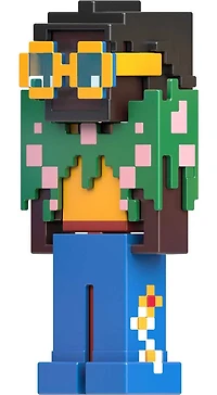 Minecraft - Série Créateur - Figurines - Pattes d'Eléphant + Chapeau Champignon