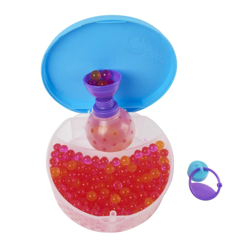 Orbeez Surprise Activity Orb, Mini coffret surprise avec 400 billes d'eau roses, jouets sensoriels non toxiques