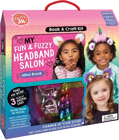 Klutz Jr: My Fun and Fuzzy Headband Salon - Édition anglaise