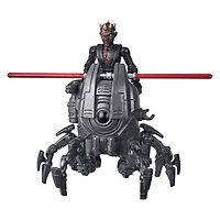 Star Wars Mission Fleet Gear Class Darth Maul Sith Probe Pursuit 2.5-Inch-Scale Figure and Vehicle