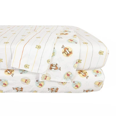 Disney Winnie the Pooh, regarde les étoiles, ensemble de chambre de bébé confortable de 4 pièces