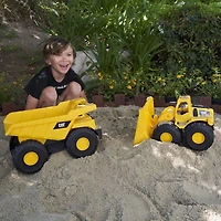 Cat Tough Rigs 2 Pack Dump Truck & Wheel Loader